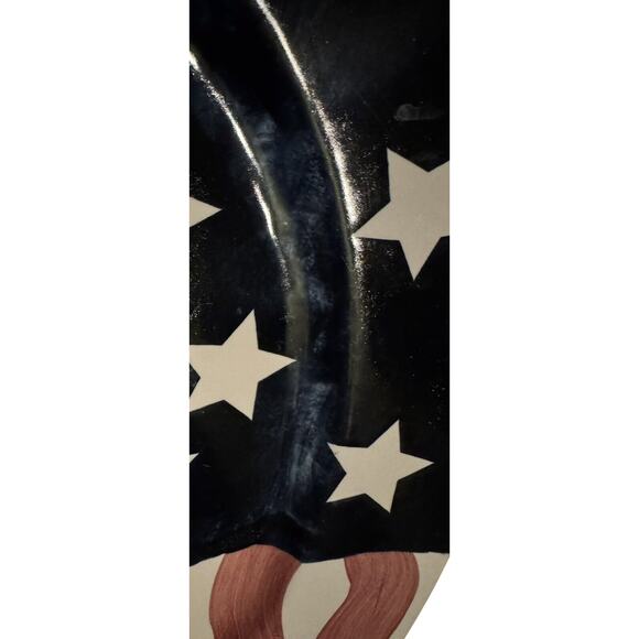 VTG Lillian Vernon Patriotic Platter Stars Stripes July 4th Memorial Labor Day - Picture 3 of 8